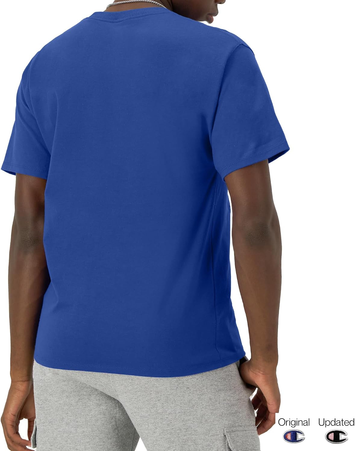 Men'S Classic Script Graphic Short Sleeve T-Shirt, Standard Fit, Tonal Logo, Available in Regular and Big & Tall