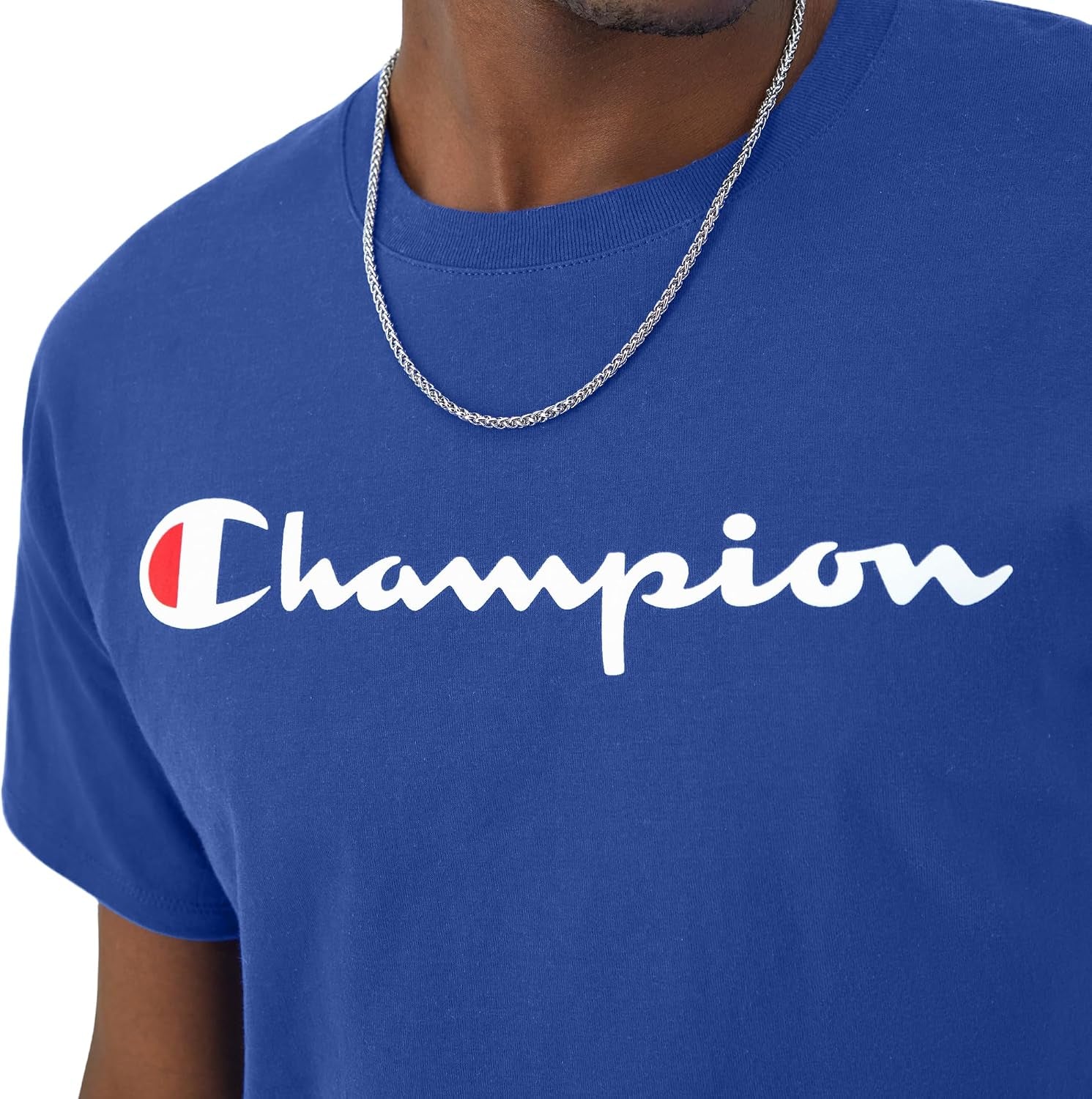 Men'S Classic Script Graphic Short Sleeve T-Shirt, Standard Fit, Tonal Logo, Available in Regular and Big & Tall