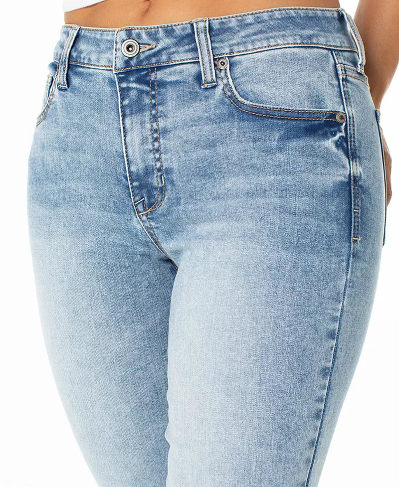 Juniors' Mid-Rise Ankle Skinny Jeans