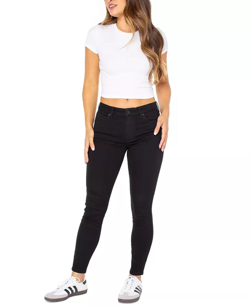 Juniors' Mid Rise Skinny Ankle Jeans
