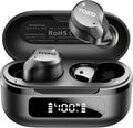 NC9 Hybrid Active Noise Cancelling Wireless Earbuds, 6 Mics ENC Clear Call, IPX8 Waterproof, in Ear Bluetooth 5.3 Headphones Stereo Bass Ear Buds 60H Playtime with LED Display 32 Eqs via APP