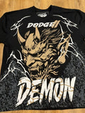 NWT Reason X Dodge Demon Graphic T Shirt Mens Large Oversized Black Tee