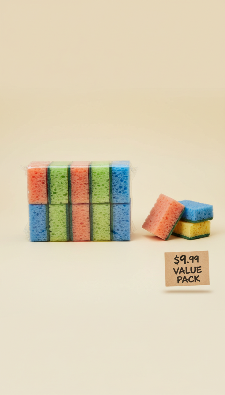 Kitchen Sponges 10-Pack Value