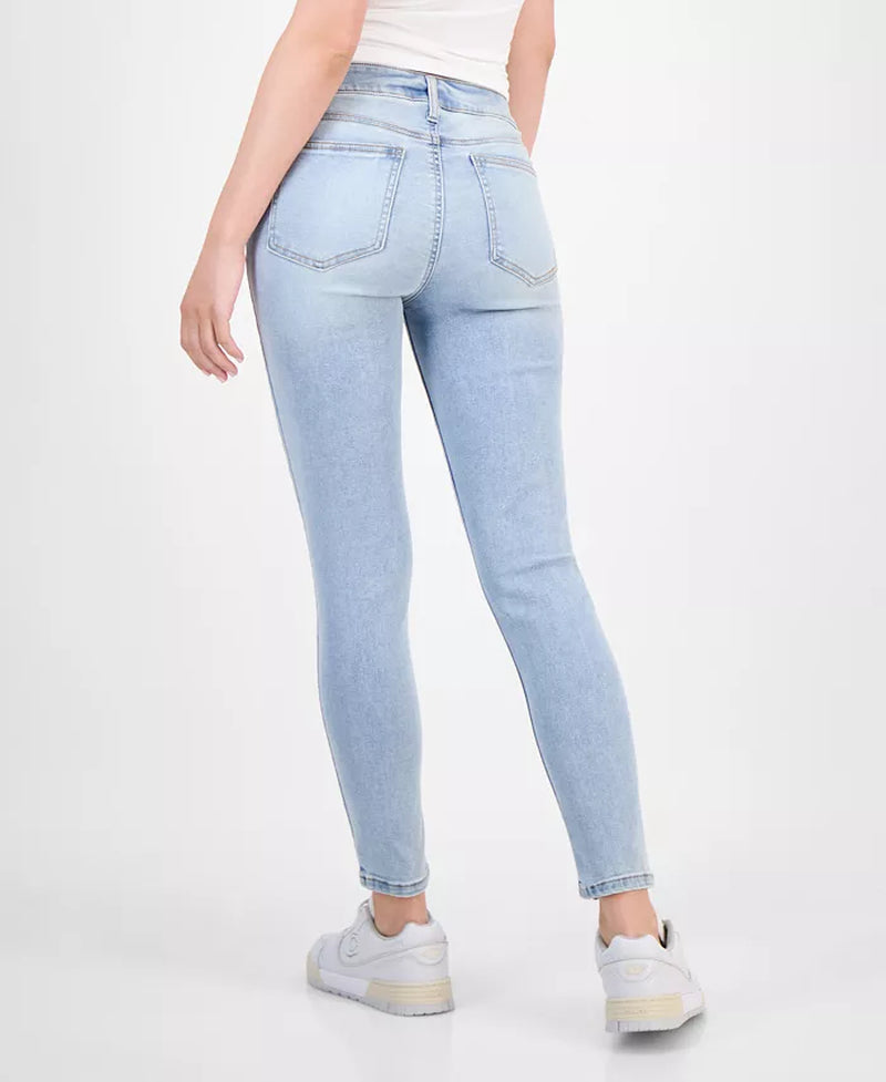 Juniors' Mid-Rise Ankle Skinny Jeans